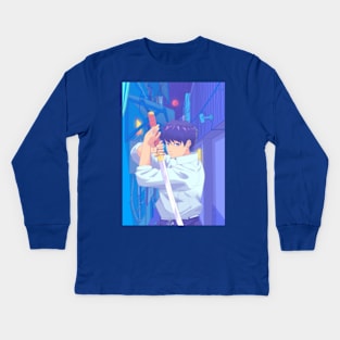 Yuta Okkutsu pt 2 Kids Long Sleeve T-Shirt